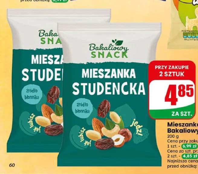 Mieszanka studencka Bakaliowy Snack