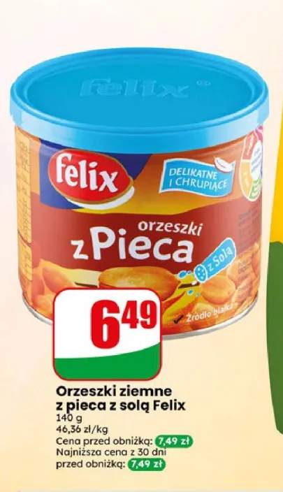 Orzeszki ziemne z pieca z solą Felix