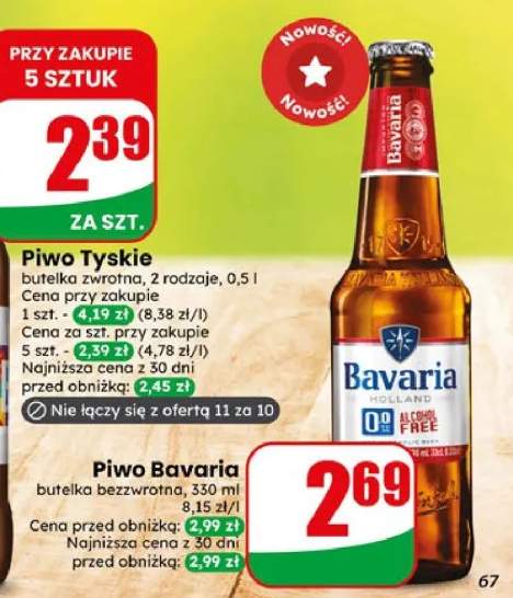Piwo bezalkoholowe Bavaria