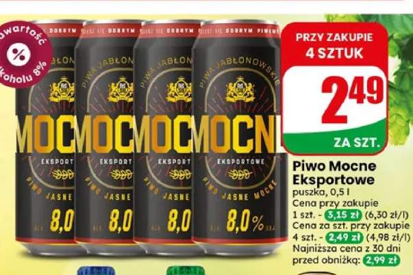 Piwo Mocne Eksportowe Jabłonowo