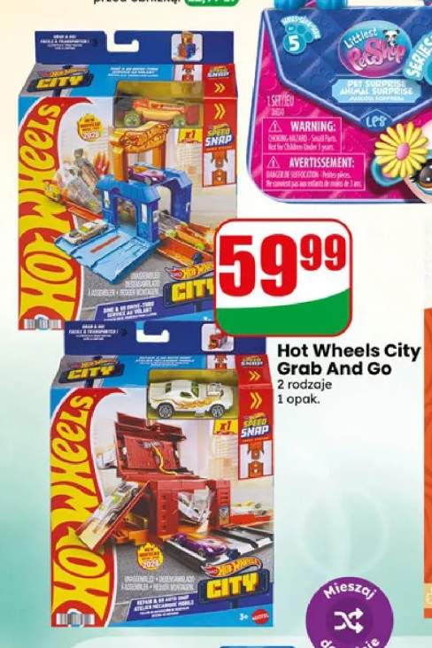 Zabawka Hot Wheels City Grab And Go