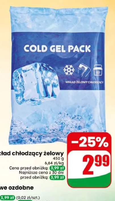 Wkład chłodzący żelowy