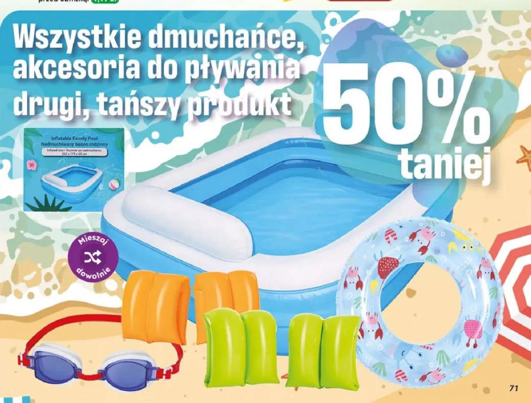 Dmuchańce i akcesoria do pływania
