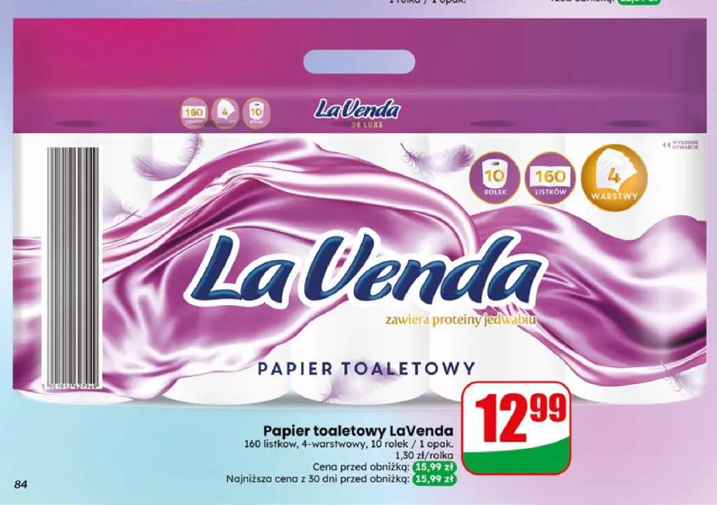 Papier toaletowy LaVenda