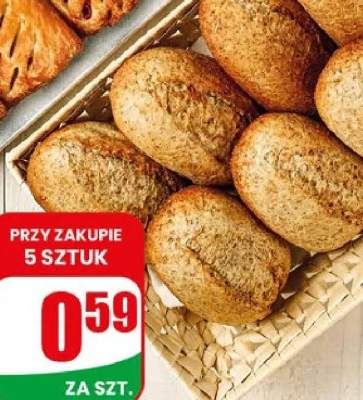 Bułka paluch pszenny graham