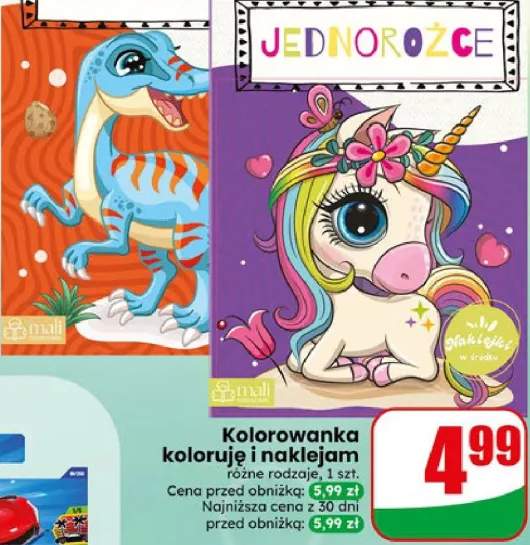 Kolorowanka koloruję i naklejam Psiaki +2 warianty