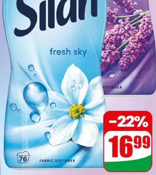 Płyn do płukania Silan Fresh Sky +1 wariant