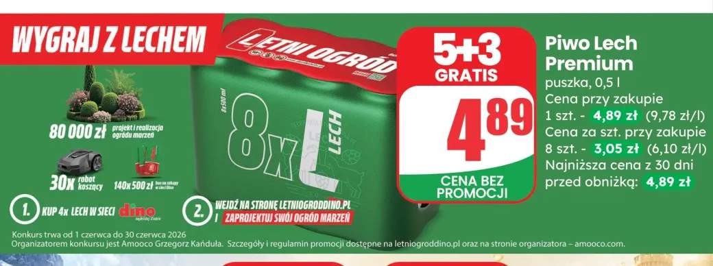 Piwo Lech Premium