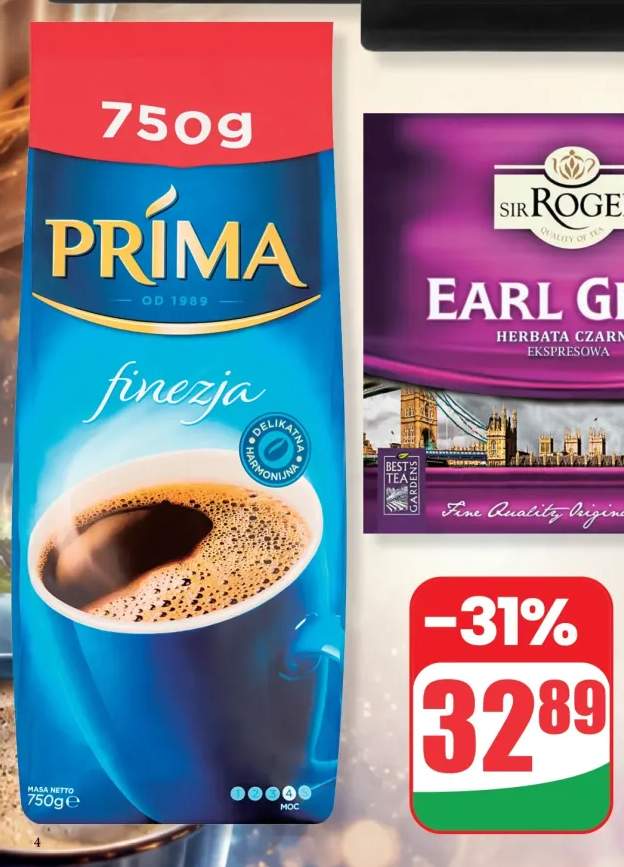 Kawa mielona Prima Finezja