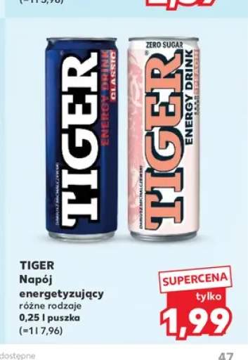 napój energetyczny