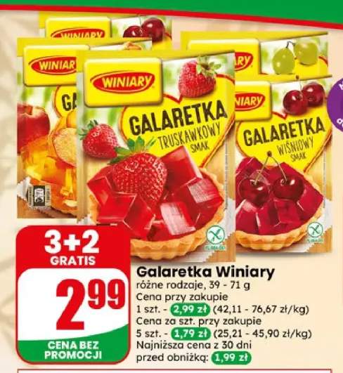 Galaretka cytrynowa Winiary +3 warianty