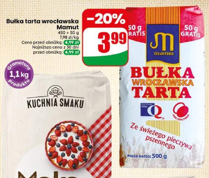 Bułka tarta wrocławska Mamut