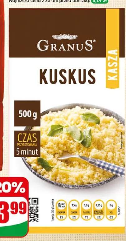 Kasza kuskus Granus
