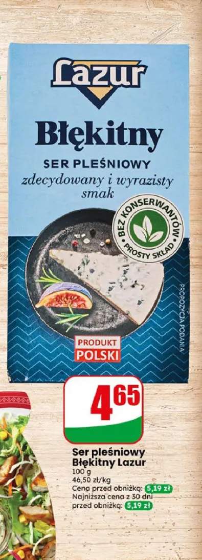 Ser pleśniowy Błękitny Lazur