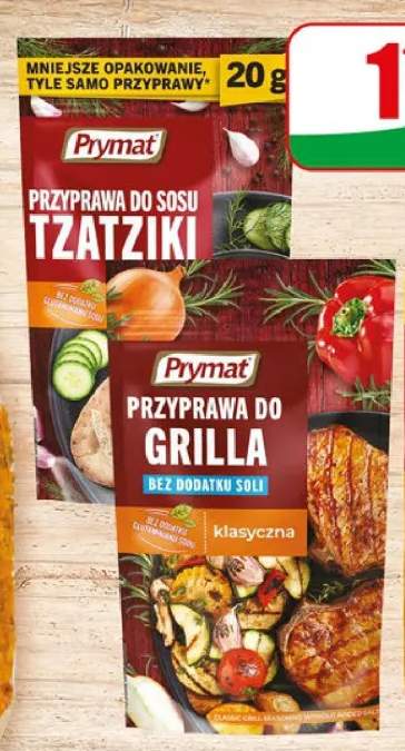 Przyprawa do sosu Tzatziki Prymat +1 wariant