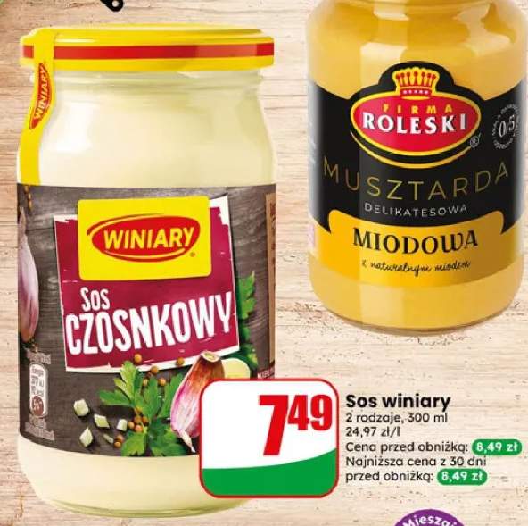 Sos czosnkowy Winiary