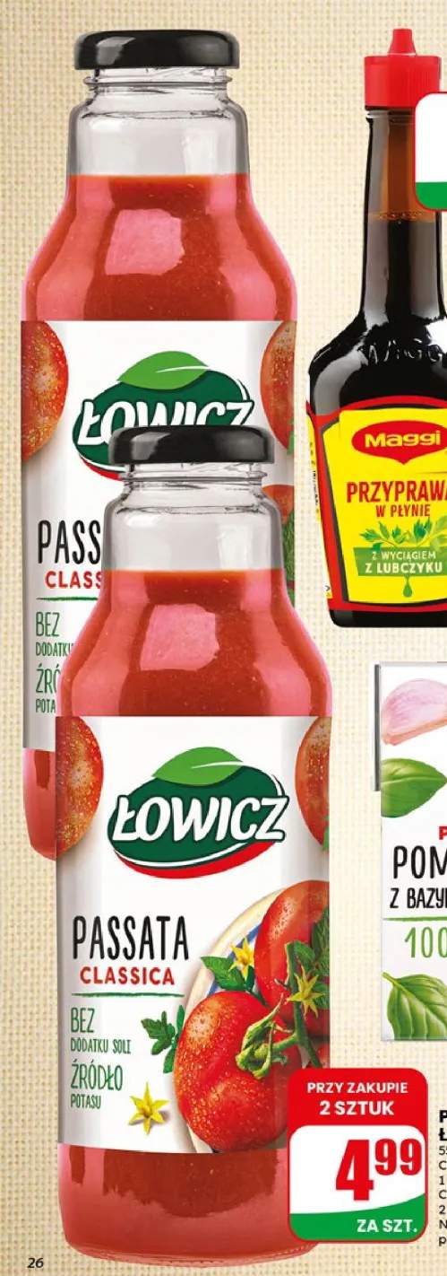 Passata pomidorowa Łowicz Classica