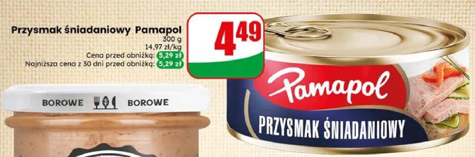 Przysmak śniadaniowy Pamapol
