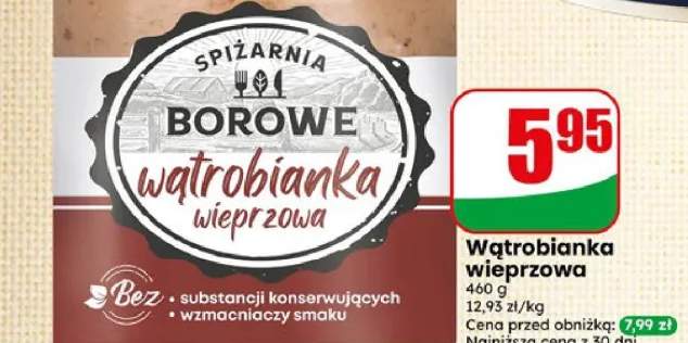 Wątrobianka wieprzowa Spiżarnia Borowe