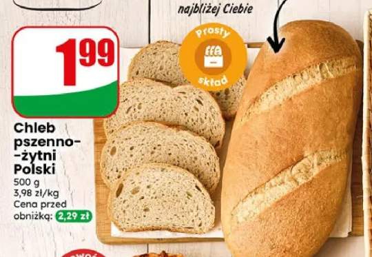Chleb pszenno-żytni Polski