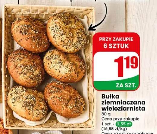 Bułka ziemniaczana wieloziarnista