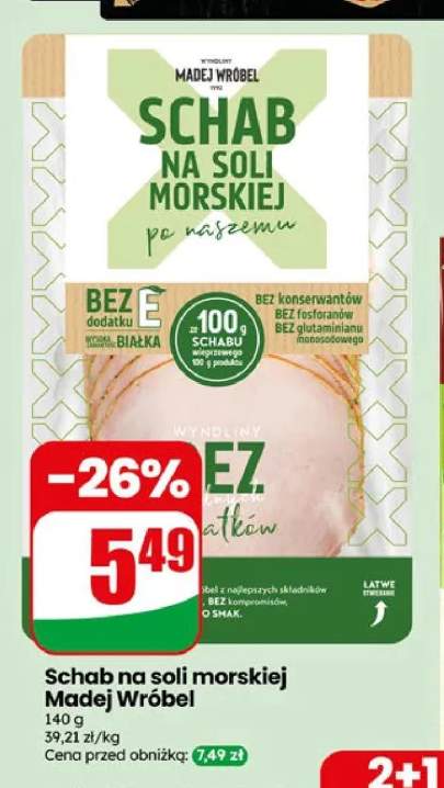 Schab na soli morskiej Madej Wróbel