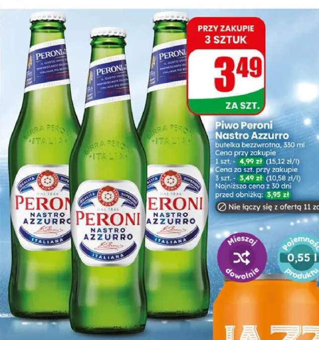 Piwo Peroni Nastro Azzurro