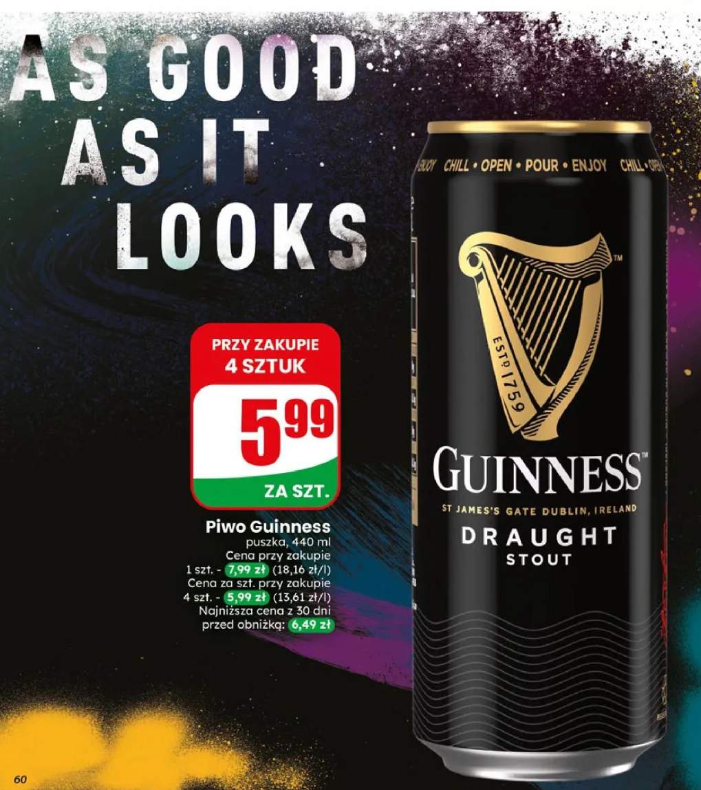 Piwo Guinness Draught Stout