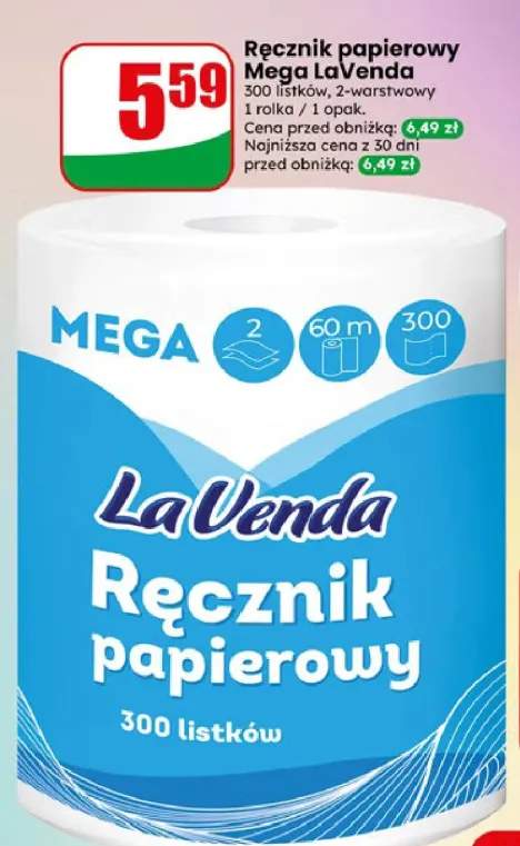 Ręcznik papierowy Mega LaVenda