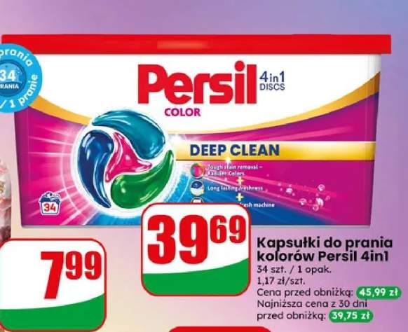 Kapsułki do prania Persil 4in1 Discs Color