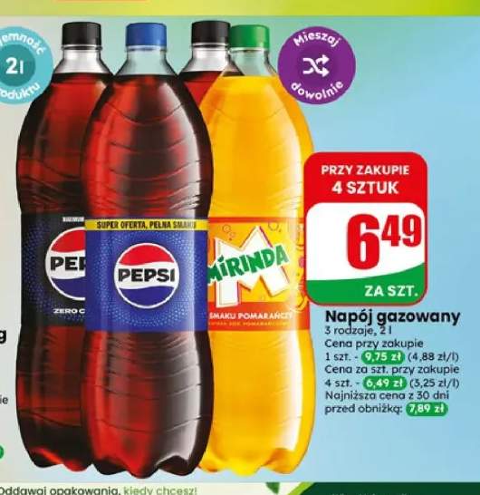 Napój gazowany Pepsi +2 warianty