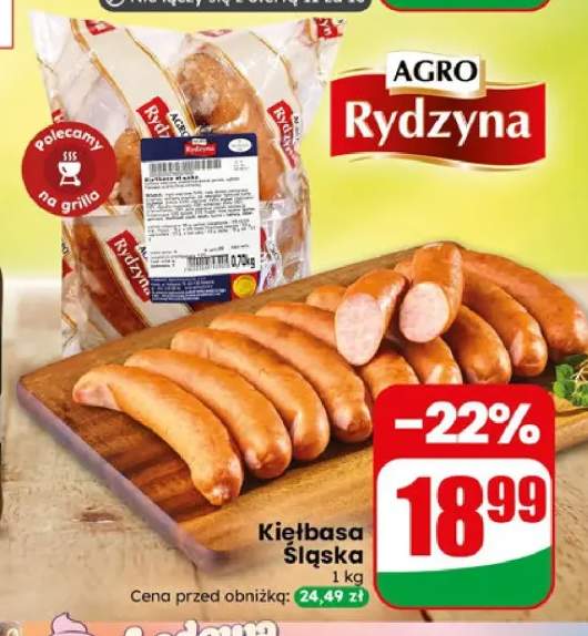Kiełbasa Śląska Agro Rydzyna