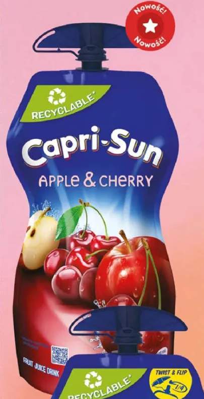 Napój niegazowany Capri-Sun Apple & Cherry
