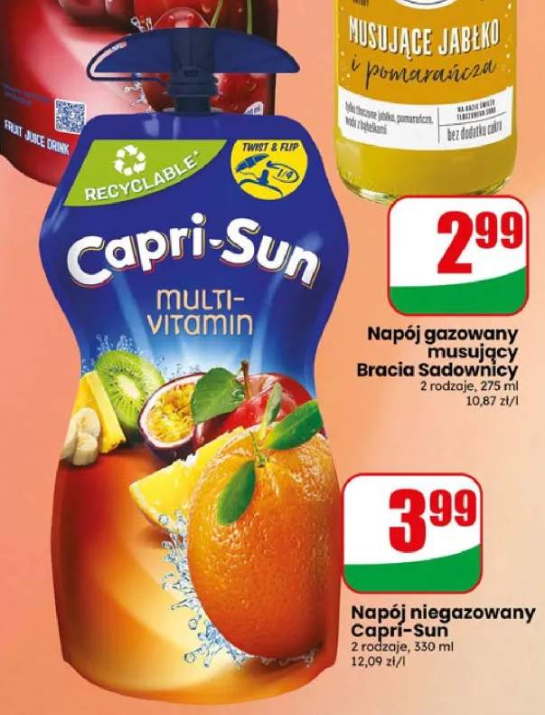 Napój niegazowany Capri-Sun Multivitamin