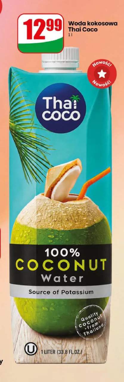 Woda kokosowa Thai Coco