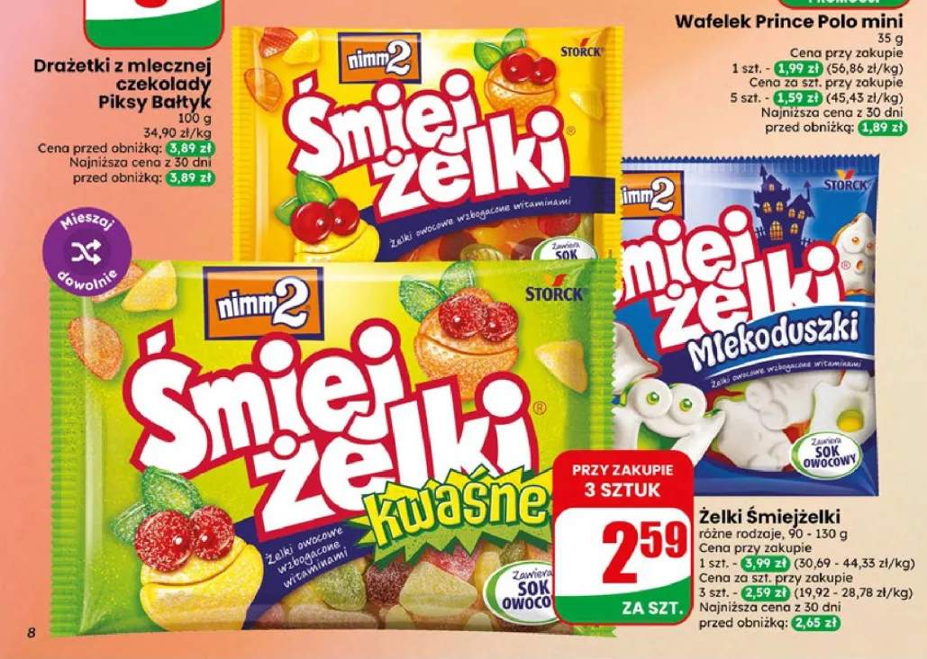 Żelki nimm2 Śmiejżelki +2 warianty