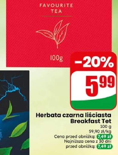 Herbata czarna liściasta Everyday Breakfast Tet