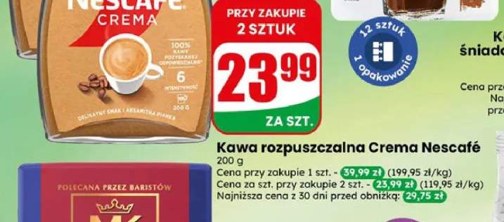 Kawa rozpuszczalna Crema Nescafe
