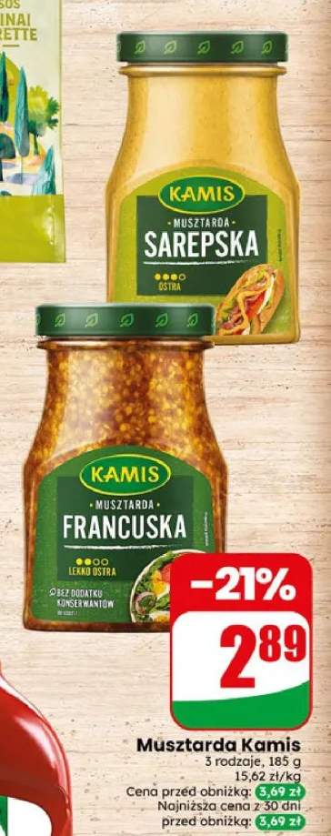 Musztarda Kamis Sarepska +1 wariant
