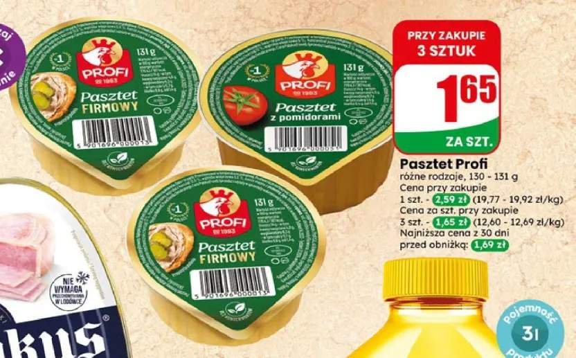Pasztet firmowy Profi +1 wariant