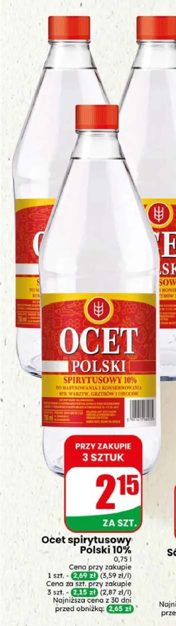 Ocet spirytusowy Polski 10%