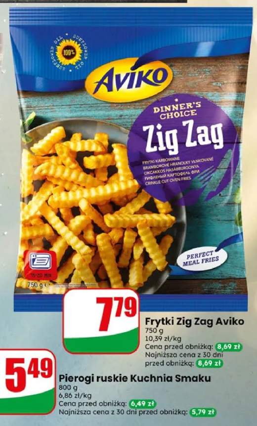 Frytki Zig Zag Aviko