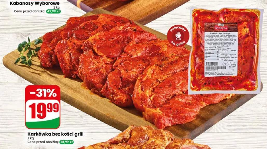 Karkówka bez kości grill Agro Rydzyna