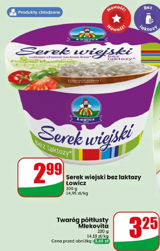 Serek wiejski bez laktozy Łowicz