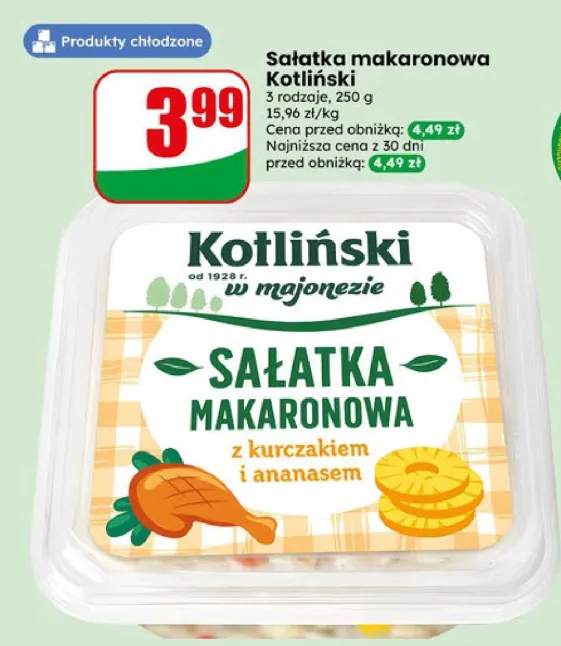 Sałatka makaronowa Kotliński