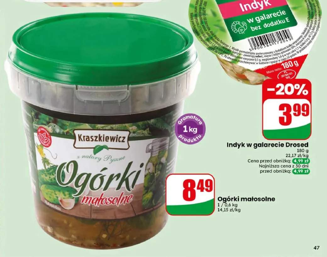 Ogórki małosolne Kraszkiewicz