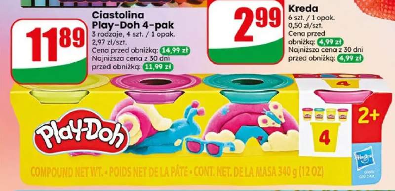 Ciastolina Play-Doh 4-pak