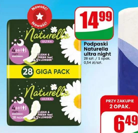Podpaski Naturella ultra night