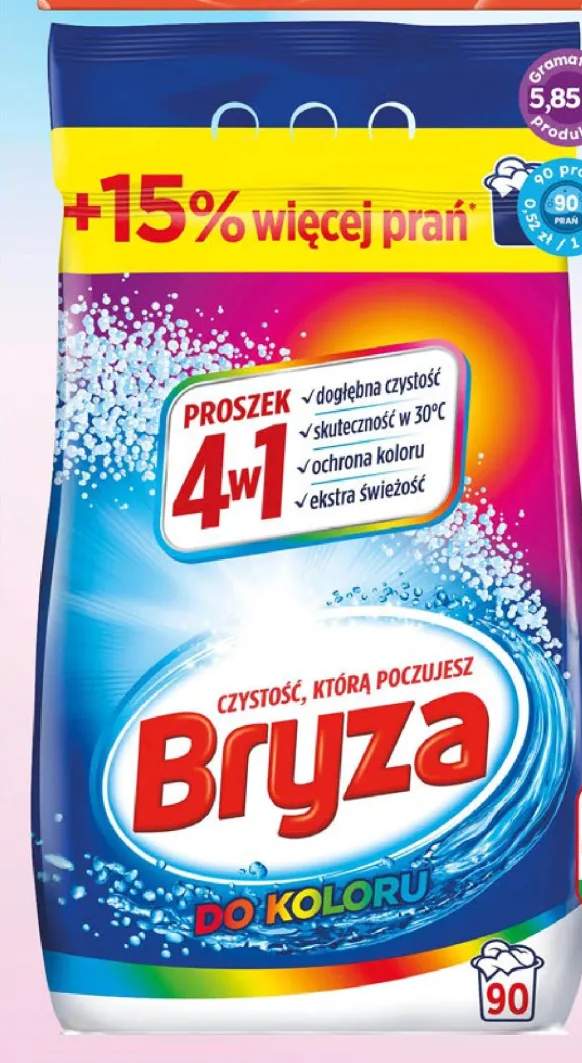 Proszek do prania do kolorów Bryza 4w1
