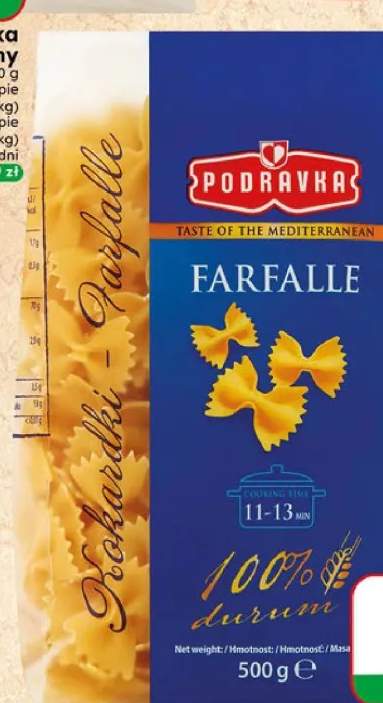 Makaron kokardki Podravka